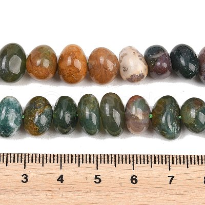 Natural Indian Agate Beads Strands G-RM250109-B7-1
