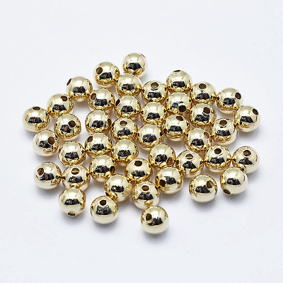 Brass Beads X-KK-G331-52G-5mm-NF-1