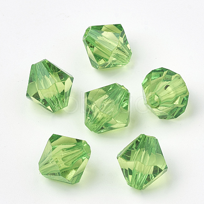 Transparent Acrylic Beads TACR-S146-4mm-13-1