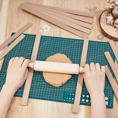 12Pcs MDF Clay Roller Tool DIY-UN0007-45-1
