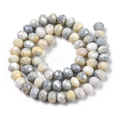 Ombre Effect Dyed Glass Beads Strands GLAA-C023-02-B04-1