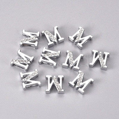 Alloy Slide Charms LS-PALLOY-WH0066-21M-1