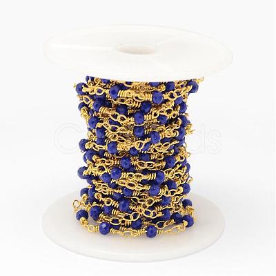 Handmade Glass Beaded Chains CHC-G311-B03-1