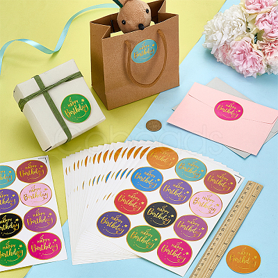 Self-adhesive Picture Stickers LS-DIY-WH0308-675-1