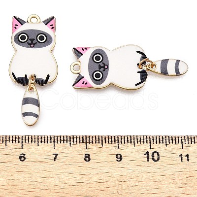 Alloy Enamel Pendants FIND-Q102-12B-1