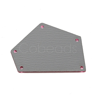 Translucent Acrylic Connector Charms MACR-G065-10A-01-1