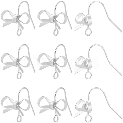 20Pcs Brass Earring Hooks KK-BBC0020-59-1