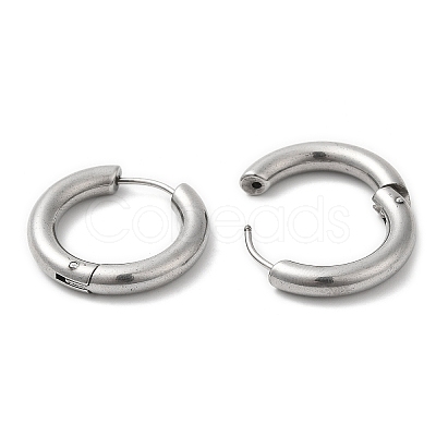 Rack Plating Brass Huggie Hoop Earrings for Women EJEW-D059-13B-P-1