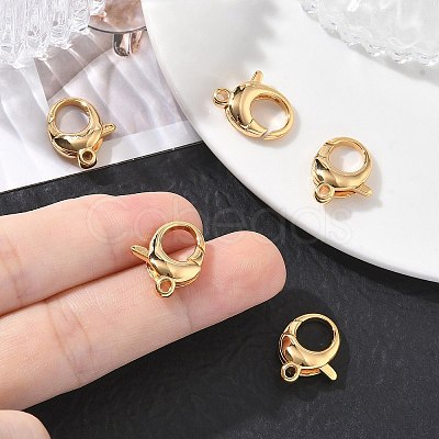 SHEGRACE Brass Lobster Claw Clasps XGRQ7M586-978G-1