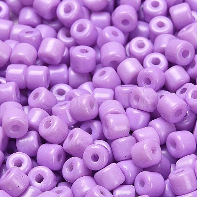 Baking Paint Pearlized Glass Seed Beads SEED-C001-04A-12-1