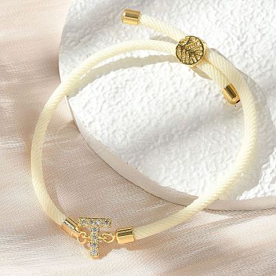 Adjustable Nylon Cord Bracelets BJEW-C096-01G-20-1