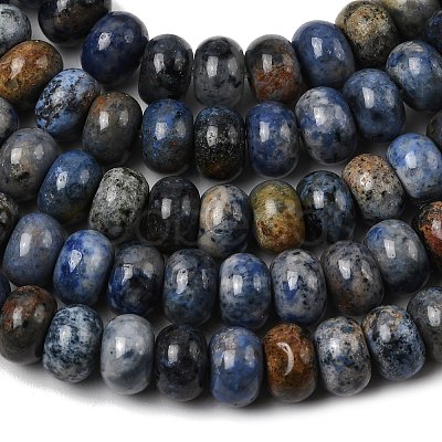 Natural Dumortierite Beads Strands G-A280-A11-01-1