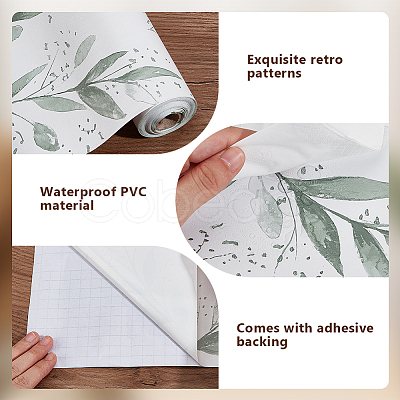 PVC Waterproof Stickers STIC-WH0003-10-1