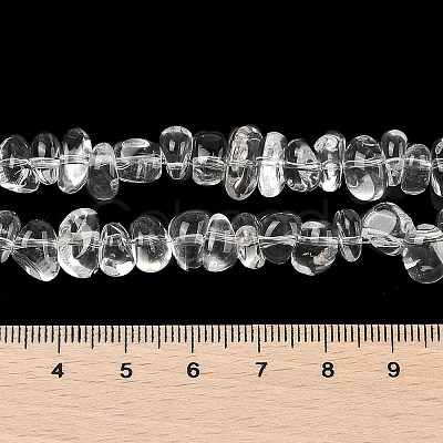 Natural Quartz Crystal Beads Strands G-H085-A01-01-1