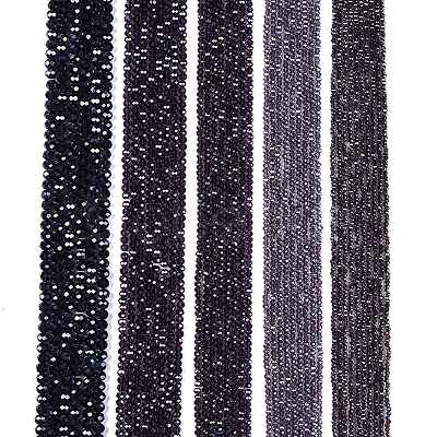 Electroplate Glass Beads Strands EGLA-A044-T6mm-A15-1