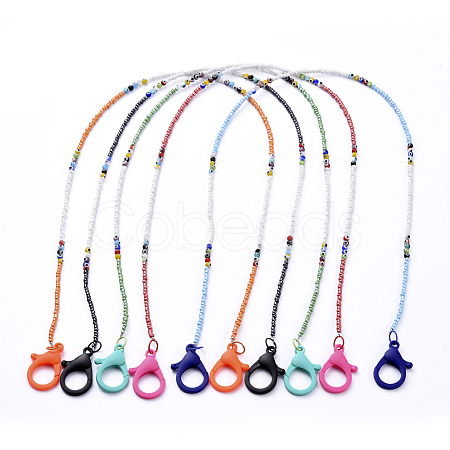 Personalized Beaded Necklaces NJEW-JN02853-1