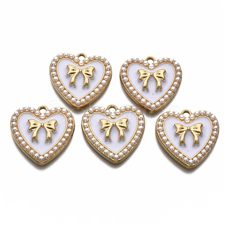 Alloy Enamel Pendants ENAM-T011-111B-NR-1