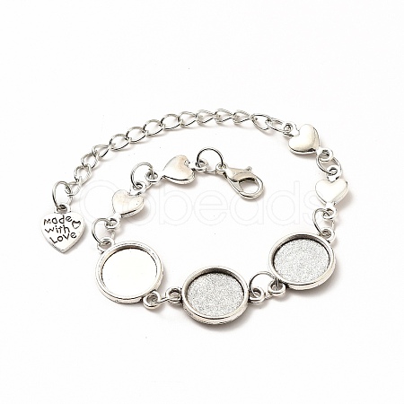 Alloy Bracelets & Anklets Making MAK-M027-07AS-1