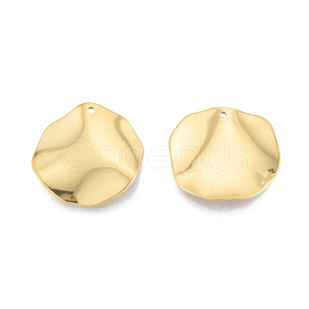 Ion Plating(IP) 201 Stainless Steel Pendant STAS-B027-23G-1