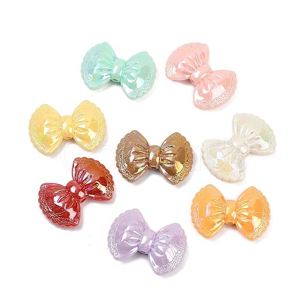 Opaque Acrylic Beads OACR-C022-08-1