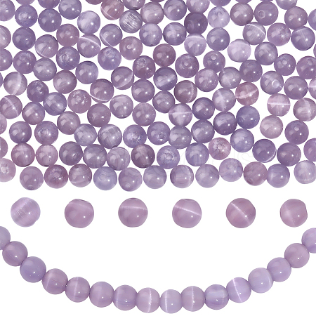 Cat Eye Beads G-PA0001-90A-01-1
