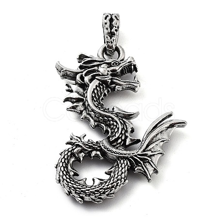 Tibetan Style Alloy Pendants TIBE-L012-039AS-03-1