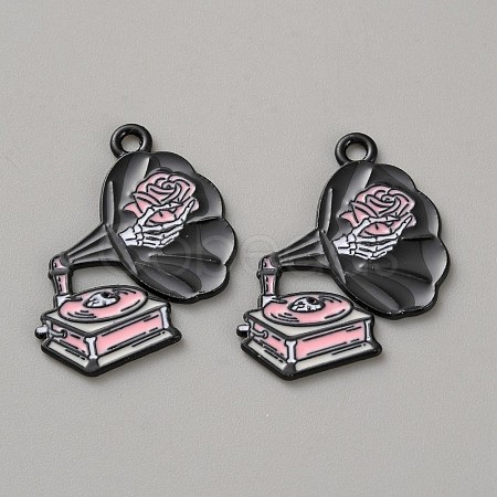 Zinc Alloy Enamel Pendants ENAM-CJC0021-20D-1
