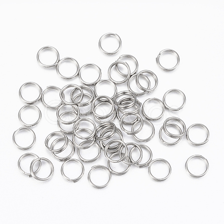 Tarnish Resistant 304 Stainless Steel Split Rings STAS-H413-03P-1