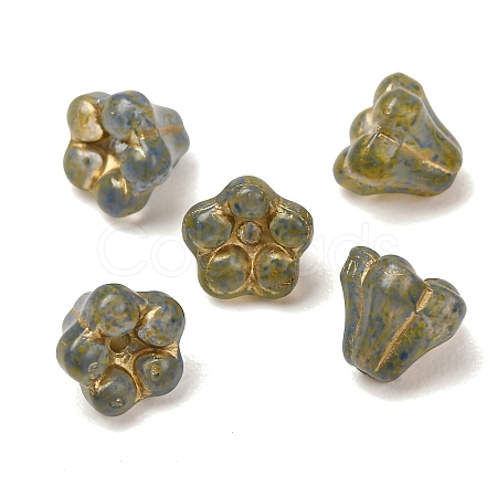 Handmade Lampwork Bead Caps LA-CBAA1BE-02L-1