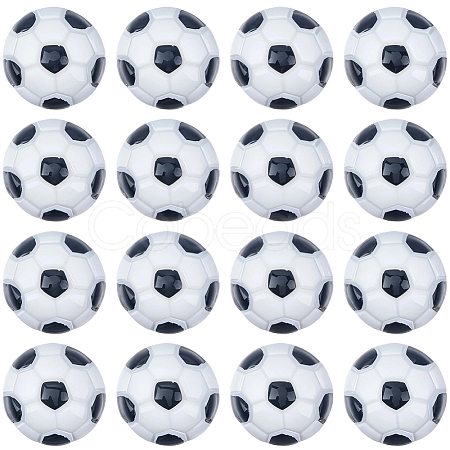 50Pcs Opaque Resin Cabochons RESI-SC0036-54-1