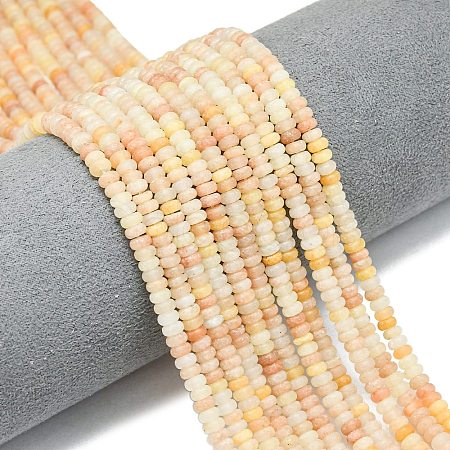 Natural Orange Aventurine Beads Strands G-P575-A02-4x2mm-01-1