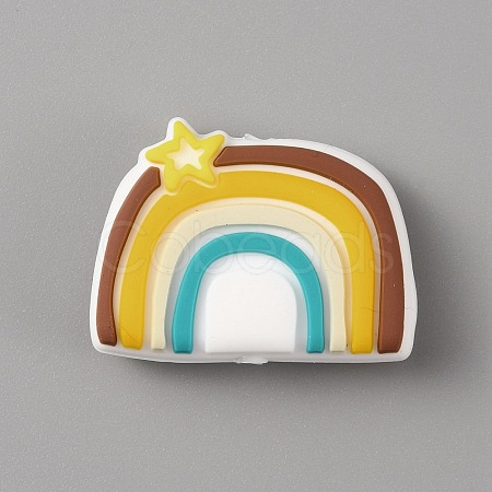 Silicone Beads LS-SIL-WH0001-25B-1