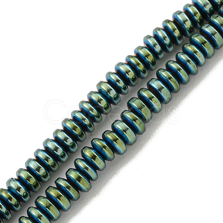 Electroplated Synthetic Non-Magnetic Hematite Beads Strands G-I360-C03-06-1