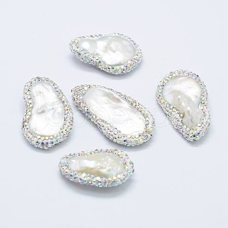 Natural Cultured Freshwater Pearl Beads PEAR-F006-38-1
