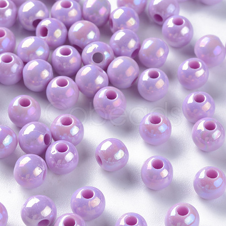 Opaque Acrylic Beads MACR-S370-D6mm-A03-1