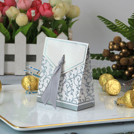 Rectangle Foldable Creative Paper Gift Box PAAG-PW0001-100B-1