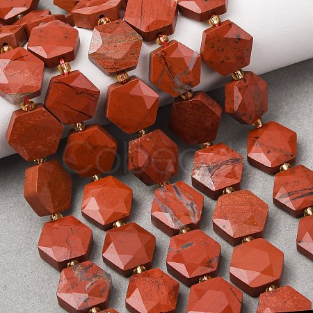 Natural Red Jasper Beads Strands G-H344-A05-01-1