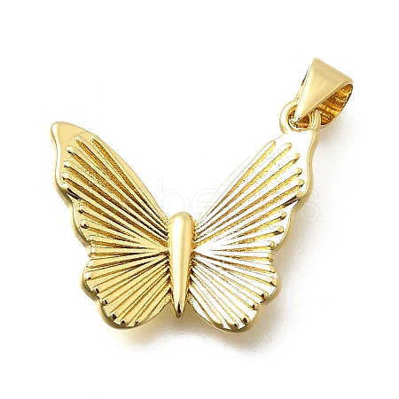 Brass Pendants KK-Z093-20G-1