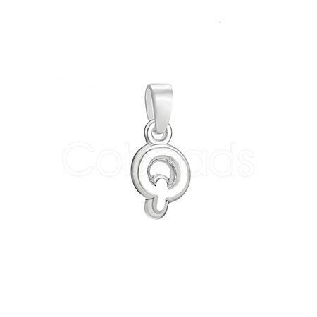 Brass Charms KK-C053-04S-Q-1