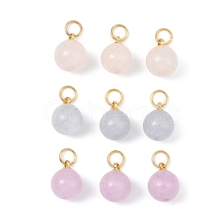 Natural Mixed Stone Pendants PALLOY-JF05563-1