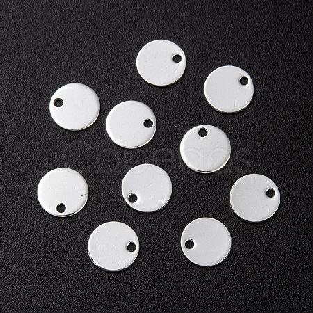 304 Stainless Steel Charms STAS-H436-66S-8mm-1