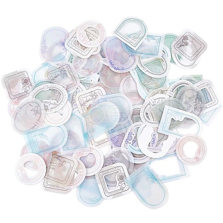 6 Bags 6 Styles Scrapbook Paper Pads Sets AJEW-GF0007-29-1