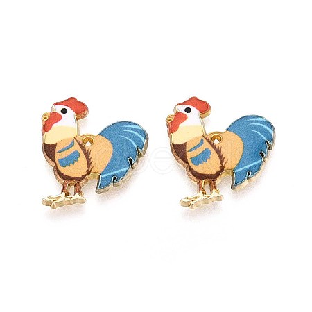 Printed Alloy Pendants ENAM-CJC0020-47C-1