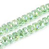Electroplate Glass Beads Strands EGLA-T021-20H-1