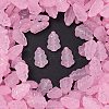 Frosted Transparent Acrylic Beads OACR-P029-04B-05-1