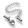 Tarnish Resistant 304 Stainless Steel Curb Chain Extender STAS-K195-29P-014-3