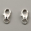 Sterling Silver Lobster Claw Clasp STER-WH0008-12A-S-2