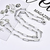 Brass Paperclip Chains MAK-S072-14B-P-4