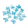 Electroplate Glass Beads EGLA-E059-E-2