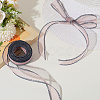 Sparkle Polyester & Metallic Mesh Ribbon for Bowknot Making OCOR-WH20007-19D-3